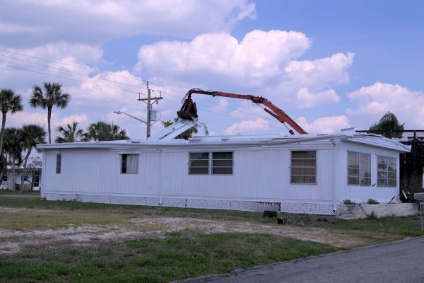 Mobile Home Demolition in Waco