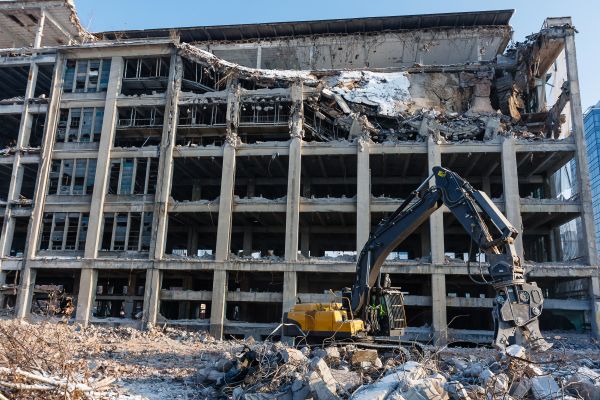 Commercial Building Demolition in Waco